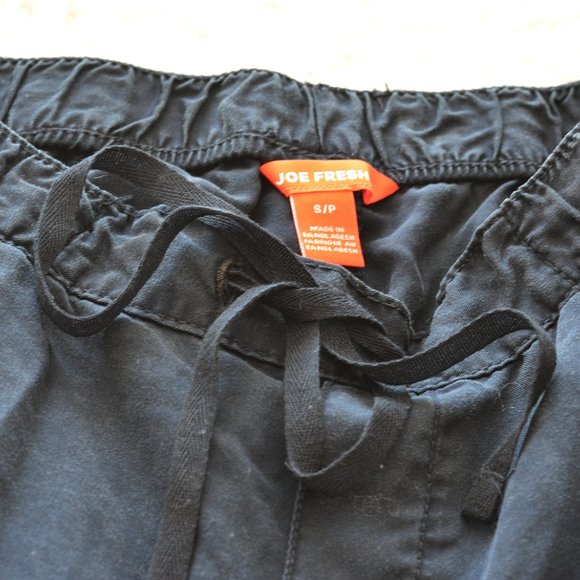 Joe Fresh Navy Drawstring Pants - Picture 4 of 5